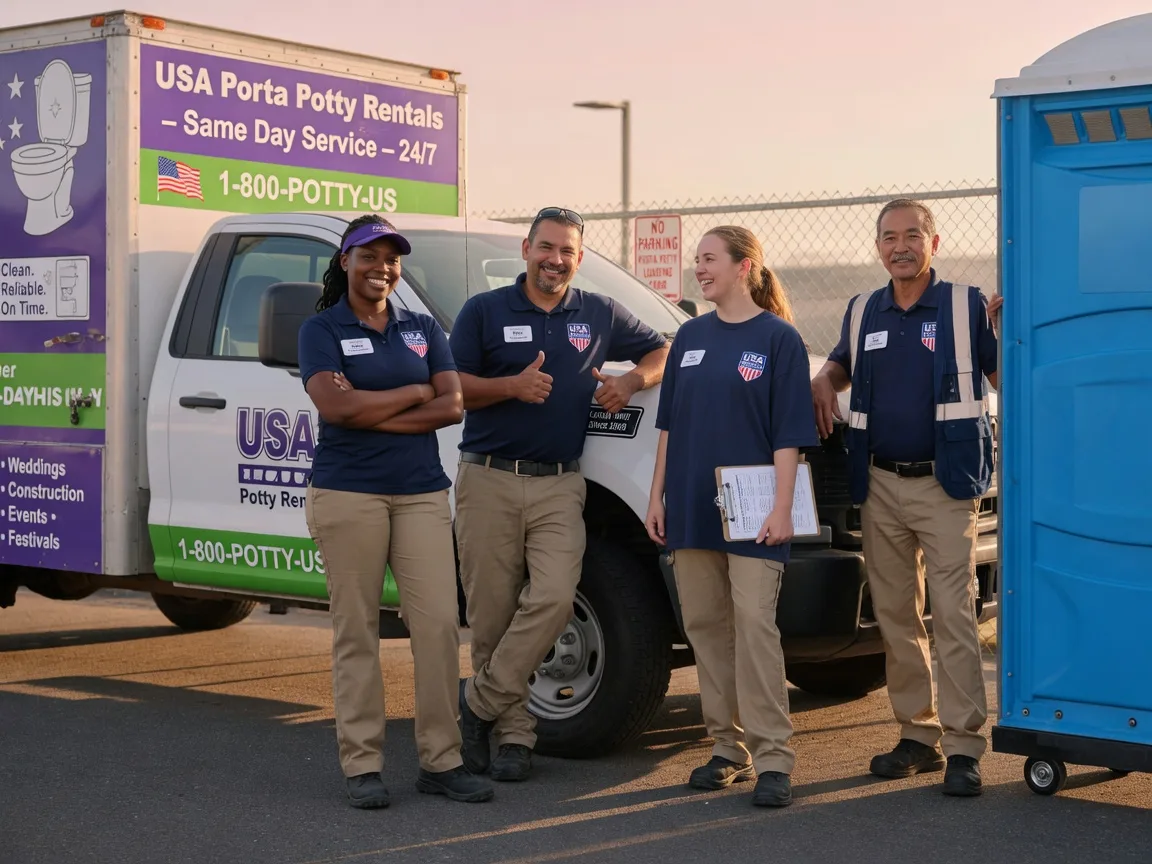 Porta Potty Rental company in Woosung, IL